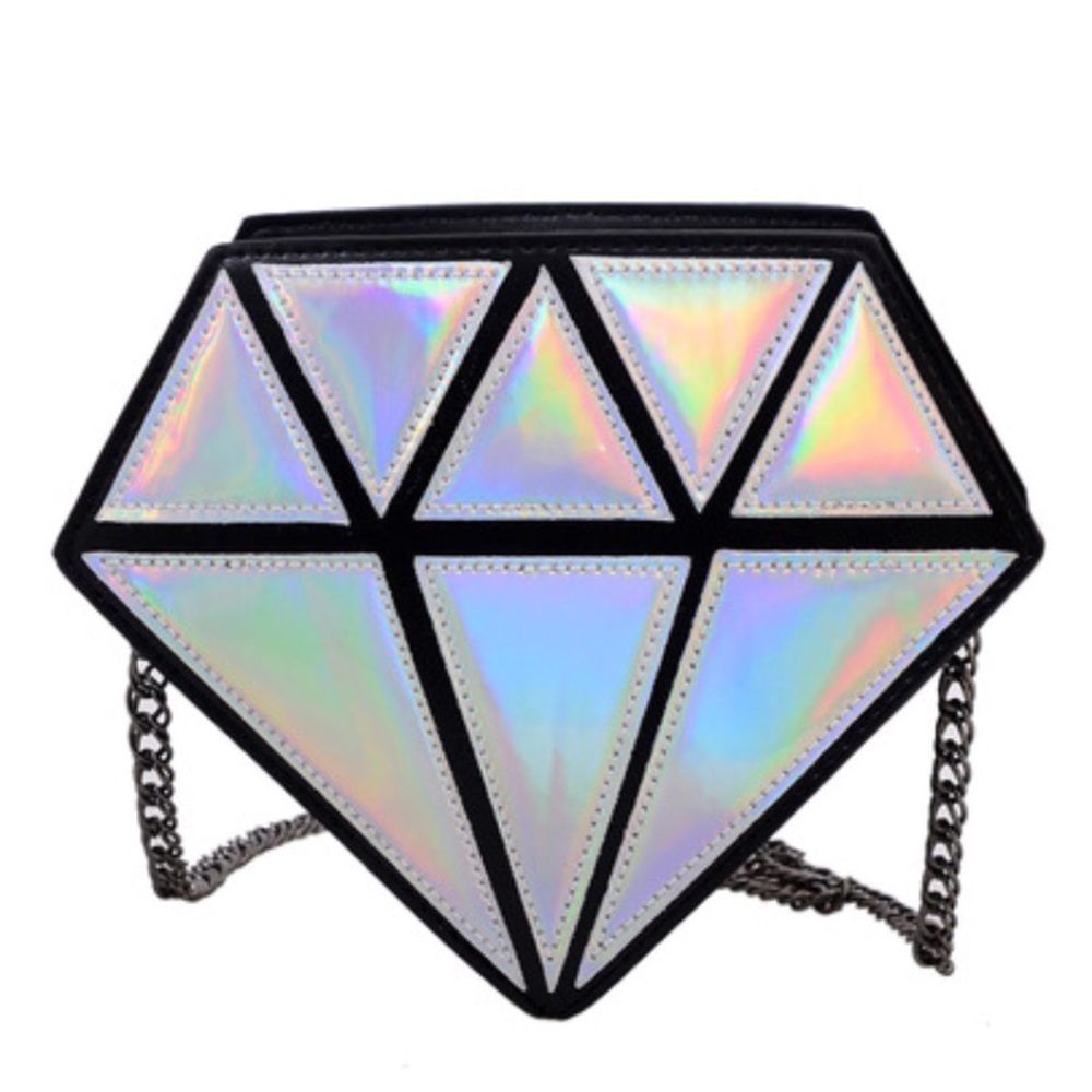 Diamond shaped purse